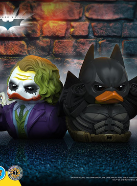 Tubbz Dark Knight Joker DC漫画小丑蝙蝠侠小黄鸭玩具手办公仔3