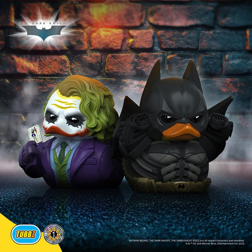 Tubbz Dark Knight Joker DC漫画小丑蝙蝠侠小黄鸭玩具手办公仔3