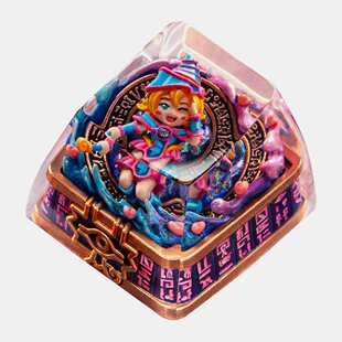 Dwarf Factory Eminent Crafts游戏王黑魔导女孩客制化卡通键帽