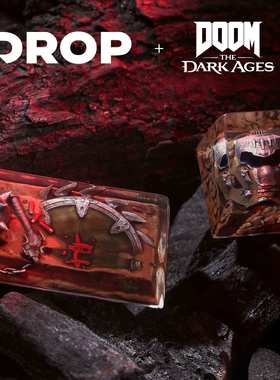 NZ Caps DOOM The Dark Ages毁灭战士黑暗时代手工客制化卡通键帽