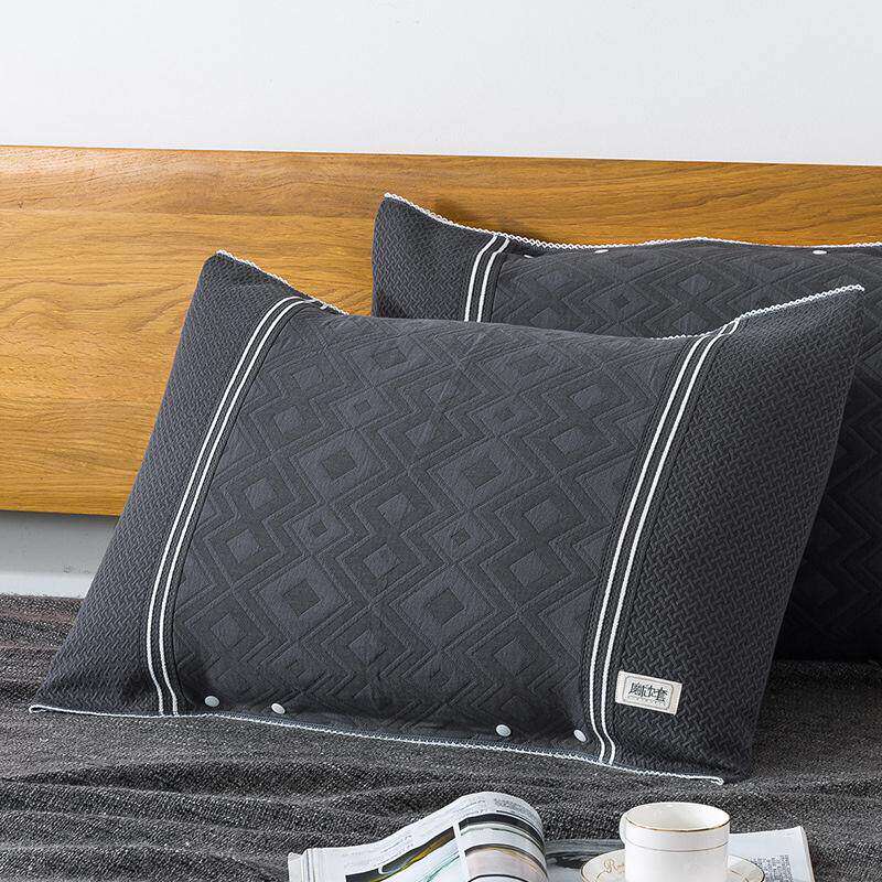 道中道优选纱布棉枕巾纯棉高档魔术枕套全棉吸水吸汗可调节枕头a3