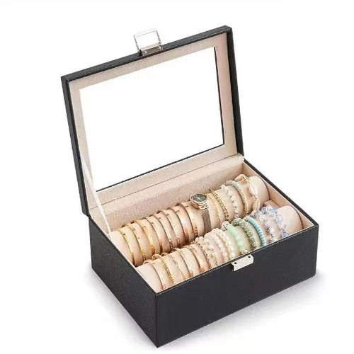 情人节首饰手镯手链手表收纳盒