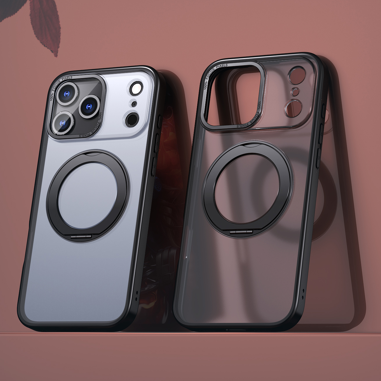 iPhone苹果17磨砂16肤感15半透明14旋转13支架12手机壳11磁吸Pro充电MAX防摔Plus/Ari/16E/X/XS/XR/7/8/SE2/3