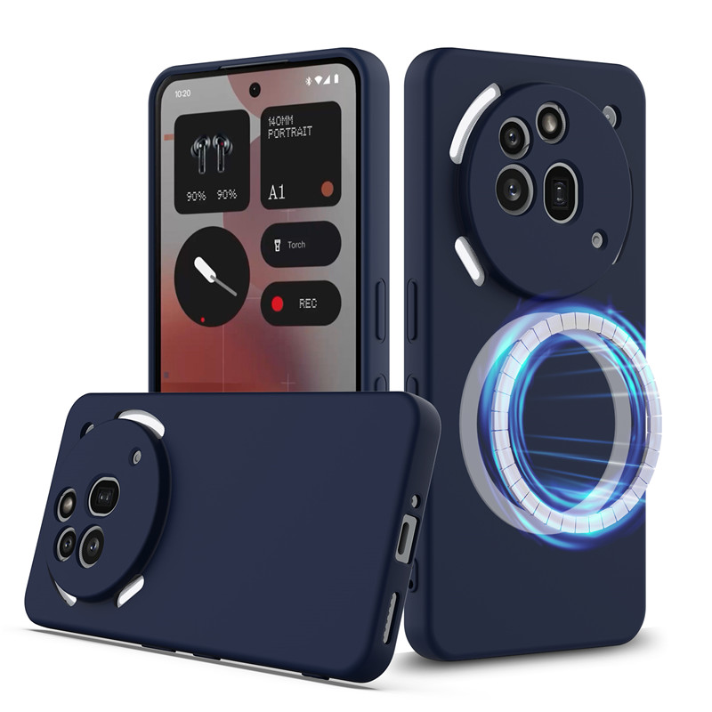 适用于Nothing Phone 3液态3A硅胶Pro手机壳CMF 2内置磁环磁吸magsafe隐藏式微磨砂软胶防摔