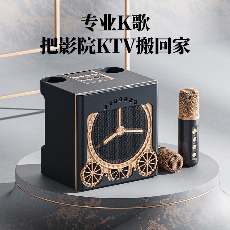 家庭ktv音响套装卡拉ok一体机高端家用点歌机小型版专用会议客厅无线话筒麦克风影院连电视点唱机音箱k歌全套