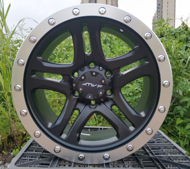 17寸负25哈弗H9撼路者B40帕杰罗五十铃DMAX途乐FJ80猎豹越野轮毂