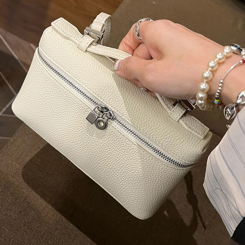 迷你手提小包荔枝纹凯利包