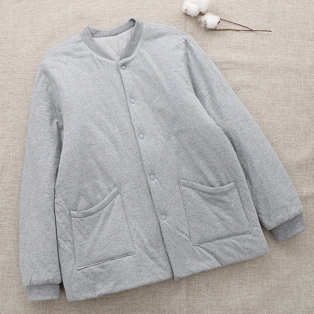 男士纯棉花老式棉袄中老年内胆爸爸大码棉服爷爷内穿加厚棉花衣冬