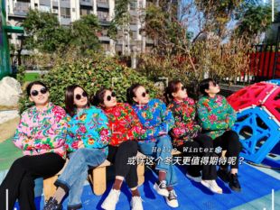 东北大花棉袄情侣装闺蜜装姐妹装伴郎伴娘服纯棉加厚生日聚会网红