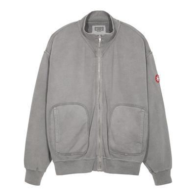 自主自产 x CAV EMPT C.E 21SS OVERDYE TAPED ZIP UP SWEAT 卫衣