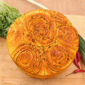 甘肃特产美食烤花馍600g装 锅盔酥饼早餐零食美味糕点好吃 馍花卷