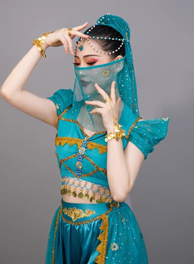 西域舞姬肚皮舞茉莉公主cos服印度舞异域风情天竺少女新疆民族舞