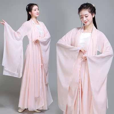 新款洛水古典大裙摆超仙飘逸汉服