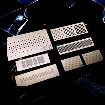 不锈钢掩模板 激光精密切割 镀膜 Mask密集孔矩阵 遮光金属掩膜版