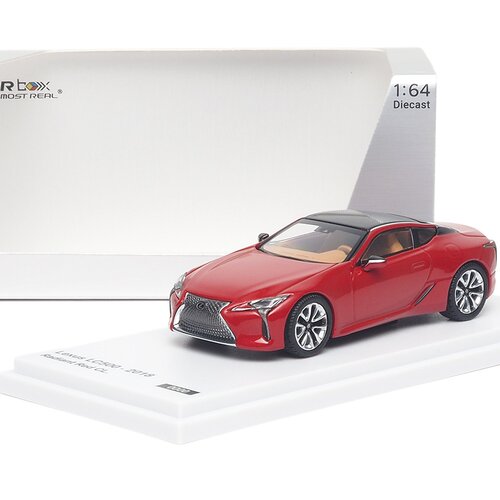 AR Box 164合金跑车模型LC500红色凌志双门适用于雷克萨斯