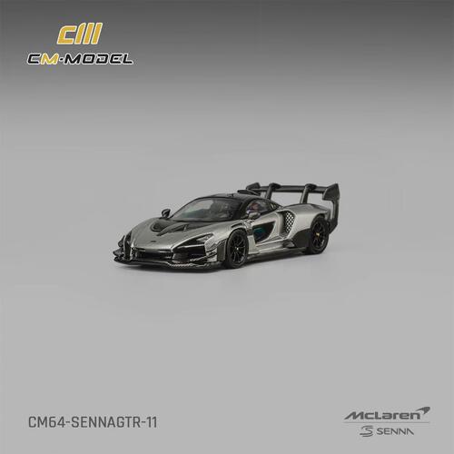 CM Model合金银灰164跑车模型Senna塞纳GTR适用于迈凯伦