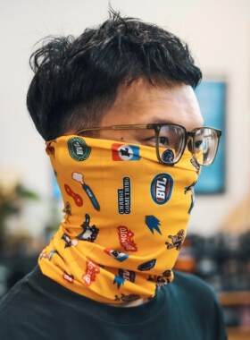 摩托车骑行冰丝户外防晒面罩BVL