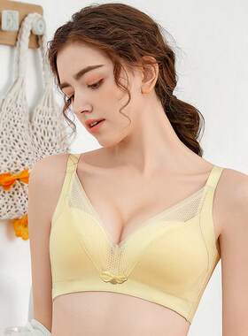 小胸显大收副乳无钢圈厚款聚拢