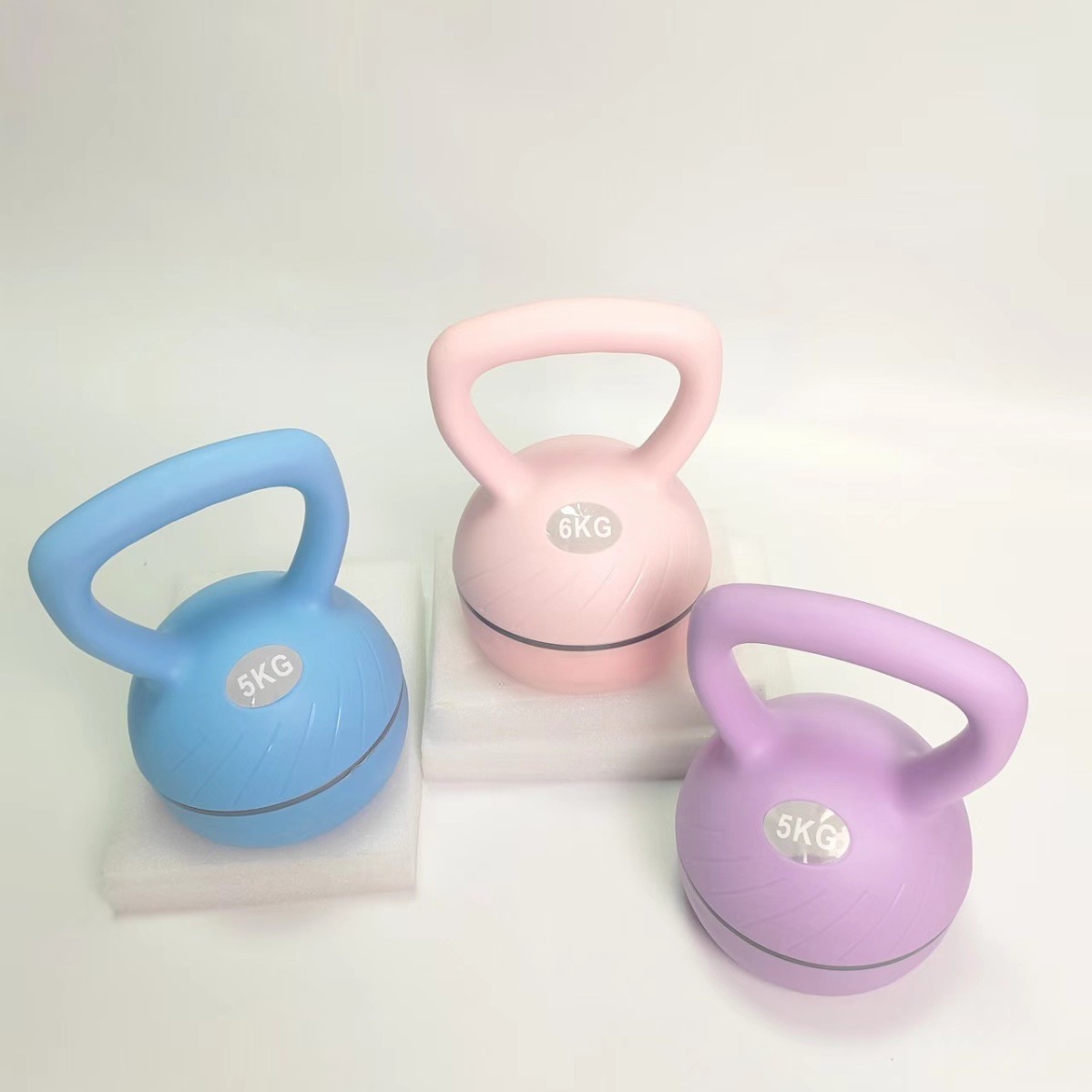 俞伽愈加瑜枷瑜伽新款手提灌水灌沙软壶铃一件起批女士家用摇摆