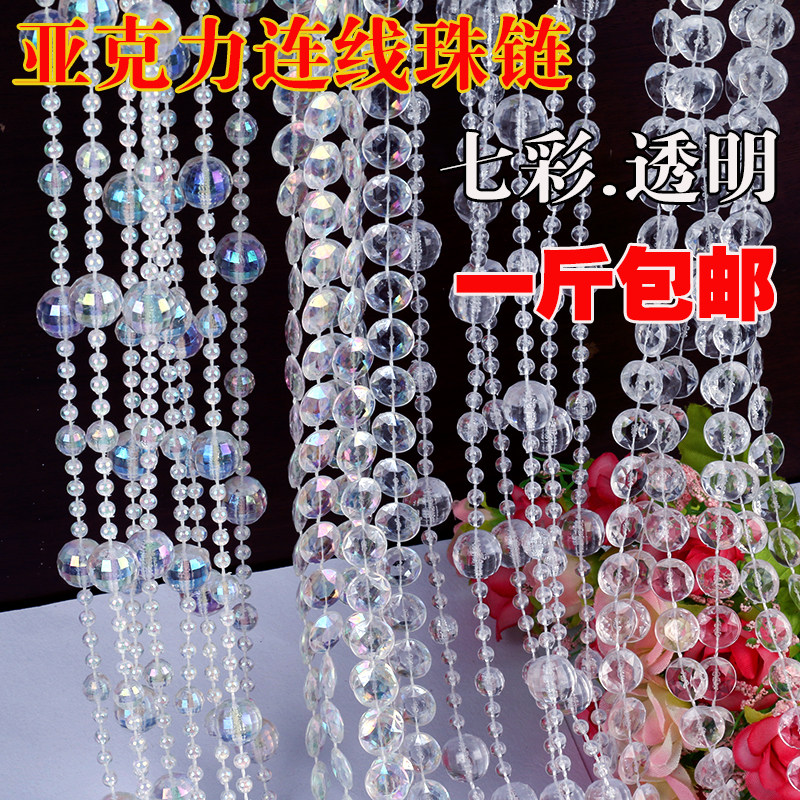 仿水晶亚克力珠帘婚庆路引水晶树装饰珠链婚礼门厅圣诞树装饰道具|ruв категории домашний ткань, занавес, занавес и аксессуары, занавес/занавес - от Buy2taobao.com для оказания профессиональной услуги покупки агента Taobao