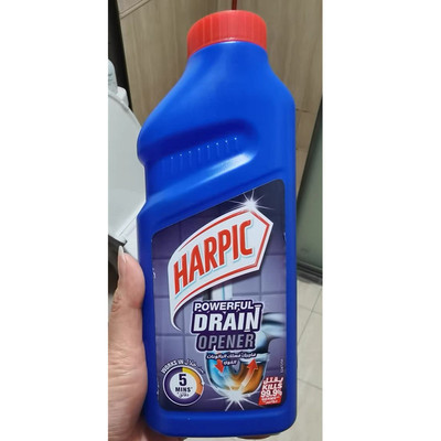 亮湃HARPIC管道疏通剂强力溶解厨房通下水道油污疏通剂液体500ml