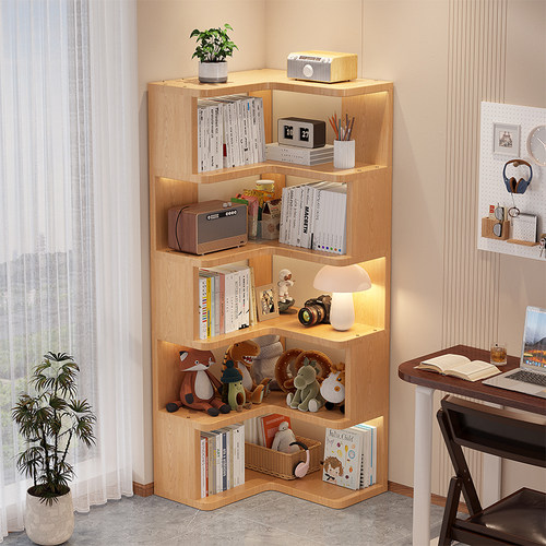 艾芮特简约现代转角书架