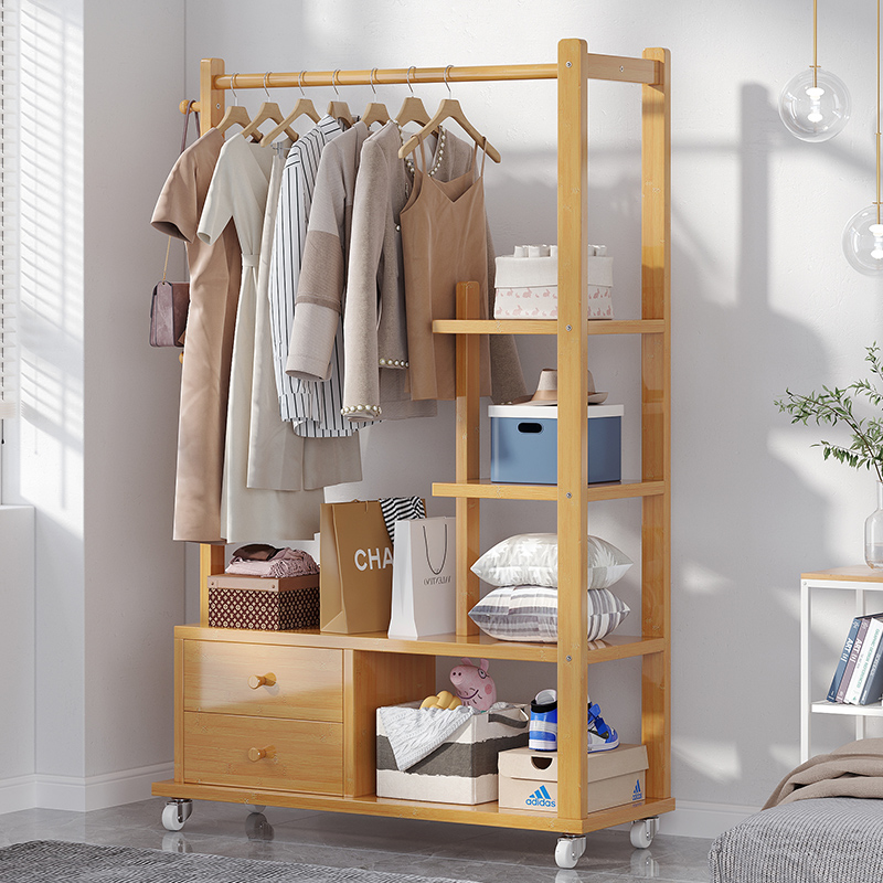 衣帽架落地卧室衣服置物架家用