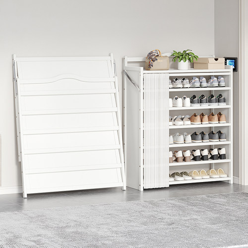 折叠鞋架家用室内好看多层防尘