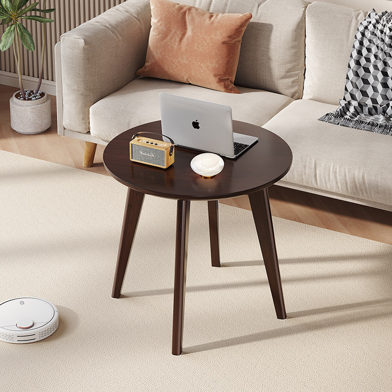 客厅边几简易茶几小桌子休闲阳台小圆桌休息区接待洽谈桌小咖啡桌