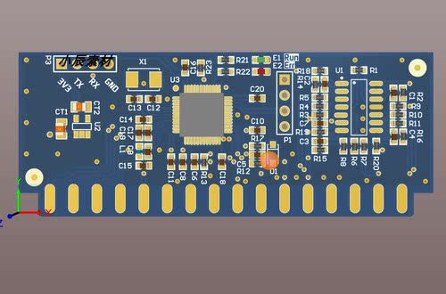 STM32F334C8T6原理图+PCB源文件
