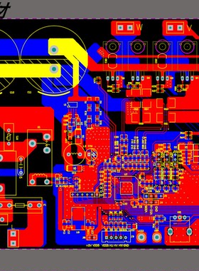量产设计方案无感方波角磨机FU6812L原理图源代码+pcb资料
