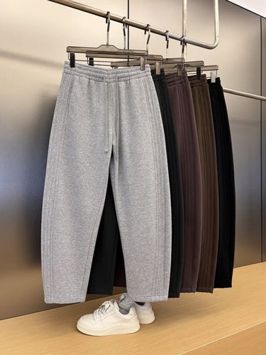 秋冬男士新款香蕉弯刀休闲卫裤男