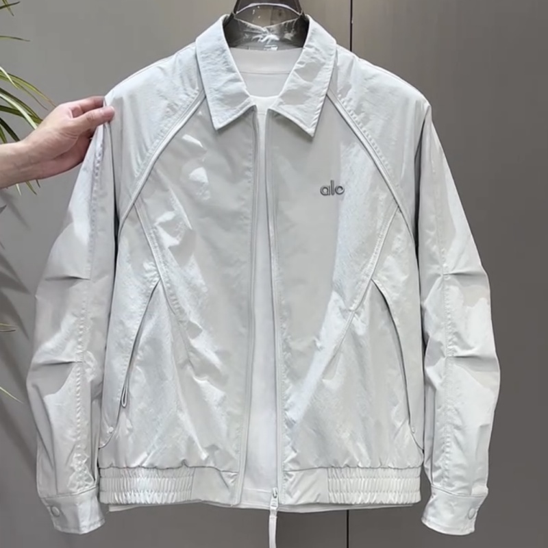 秋冬季美式潮牌结构拼接翻领夹克