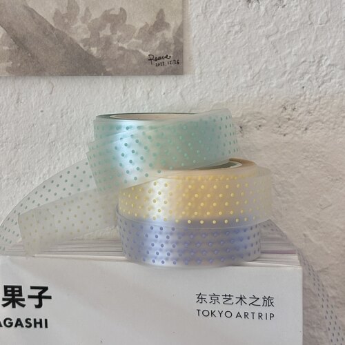 （现货）双透波点pet胶带咕咕万物原创基础实用百搭
