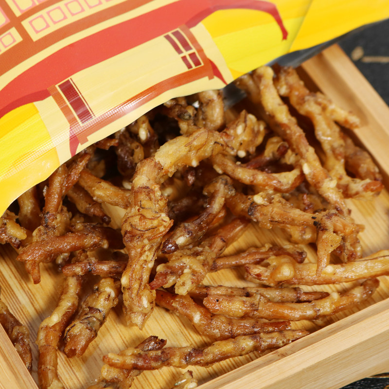 黔食锦贵州特产折耳根小零食86g*3袋  油炸鱼腥草香酥即食小吃