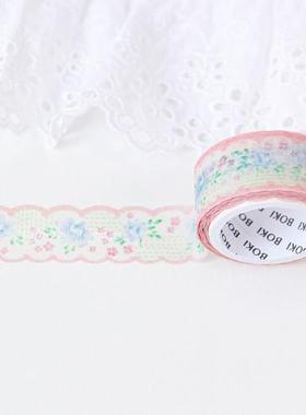 Boki 美纹花纹不规则花边手帐装饰胶带 Summertime（9款选）