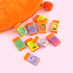 pinkfoot胡萝卜朋友们橡皮擦套装 10个入