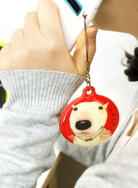 韩国进口jetoy|会眨眼的可爱popo系列手机链|手机挂件SABA youhuo