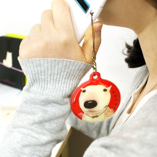 韩国进口jetoy 可爱popo系列手机链 手机挂件SABA youhuo 会眨眼