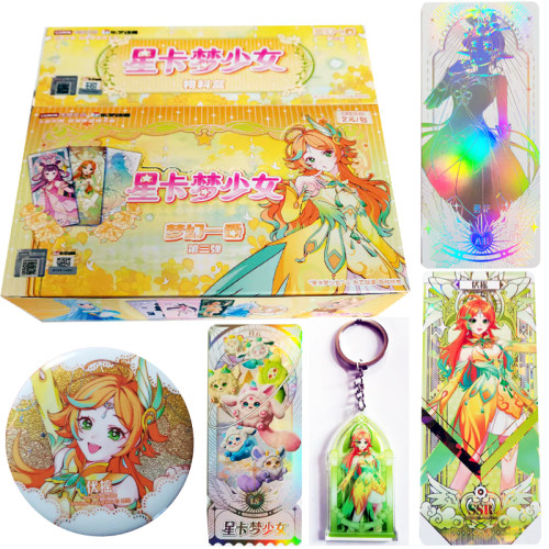 正版星卡梦少女3弹卡牌卡片