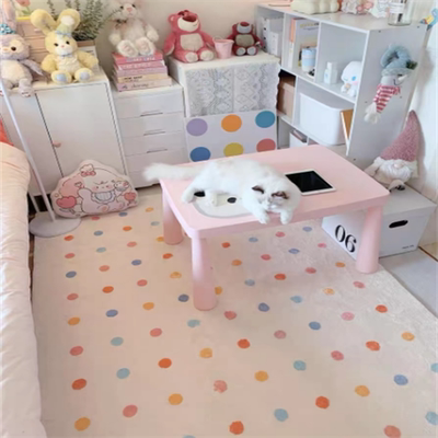 客厅卧室床边少女仿羊绒柔暖防滑