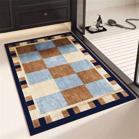 浴室地垫防滑垫卫生间吸水脚垫硅藻泥垫子厕所门口地毯家用脚踏垫,居家布艺,家用脚垫,淘宝优惠券,粉丝福利购,淘宝优惠卷