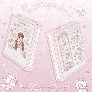 mikko联名2可爱A5尺寸6孔硬纸壳四宫格活页卡册爱豆专辑小卡3寸