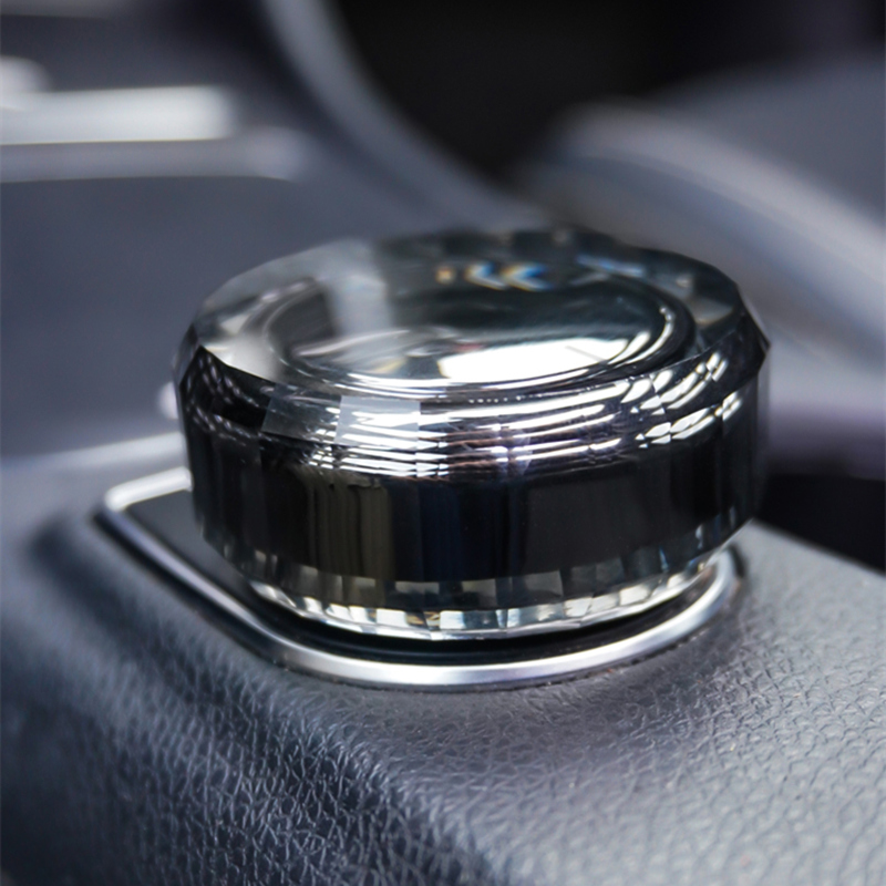 适用于奔驰旋钮水晶饰品