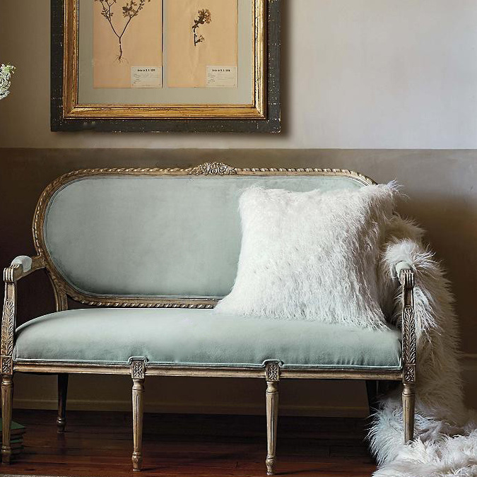 美式乡村沙发布艺实木欧式单双人小户型客厅家具法式复古田园轻奢