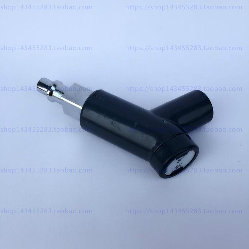 中心供氧德标枪式插头德标空气气体接头 全铜 氧气吸入器接头