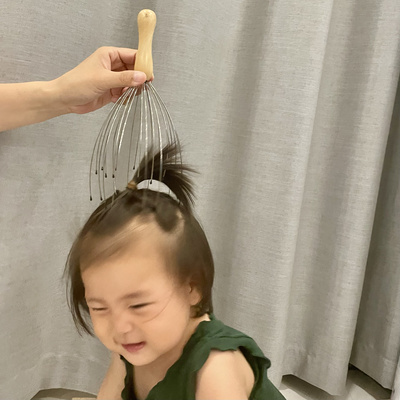 灵魂提取器按摩28爪八爪鱼头部按摩器挠头皮抓头神器抓取器