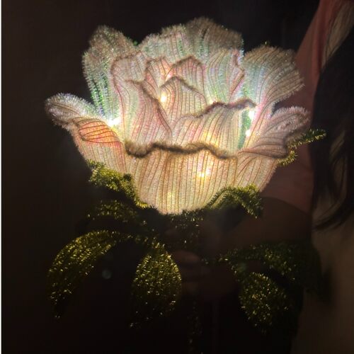扭扭棒手工diy超大特大玫瑰花束