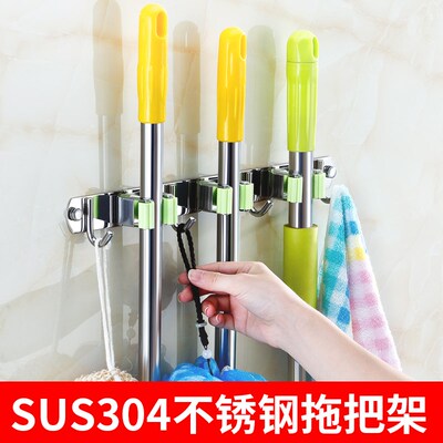 拖把架卫生间拖把挂架架墙上壁挂挂钩挂衣钩挂钩免打孔锈挂钩不钢
