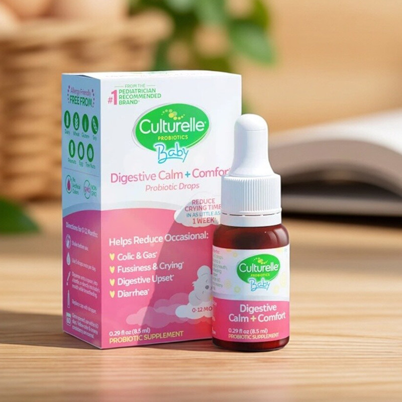 官方美国Culturelle康萃乐婴幼儿益生菌滴剂肠道LGG宝宝肠胃8.5ml